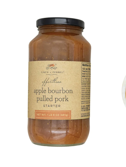 Effortless Apple Bourbon Pulled  Pork Starter